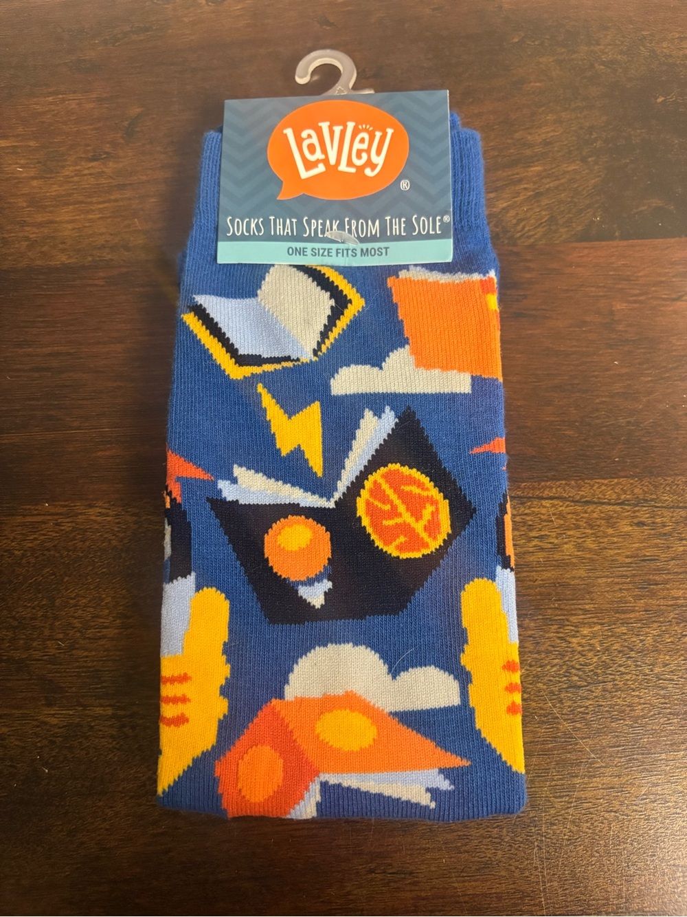 Lavley Sorry I’m Booked Novelty Socks One Size Book Lover